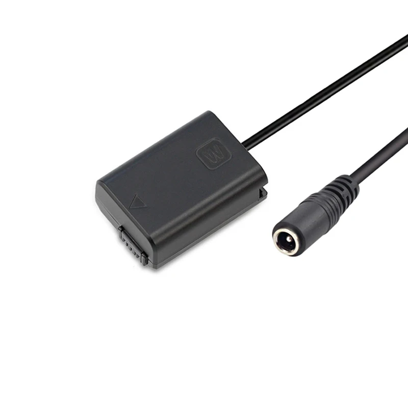 AC-PW20 DC Coupler NP-FW50 Dummy Battery Replace NP-FW50 Battery for Sony Alpha A7 A7II A7S A7R A6300 A6500 Camera