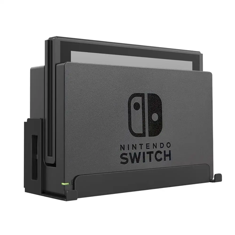 Настенное крепление Monzlteck для Nintendo Switch Original и OLED, возле или позади телевизора, игровые аксессуары, держатель док-станции, металл
