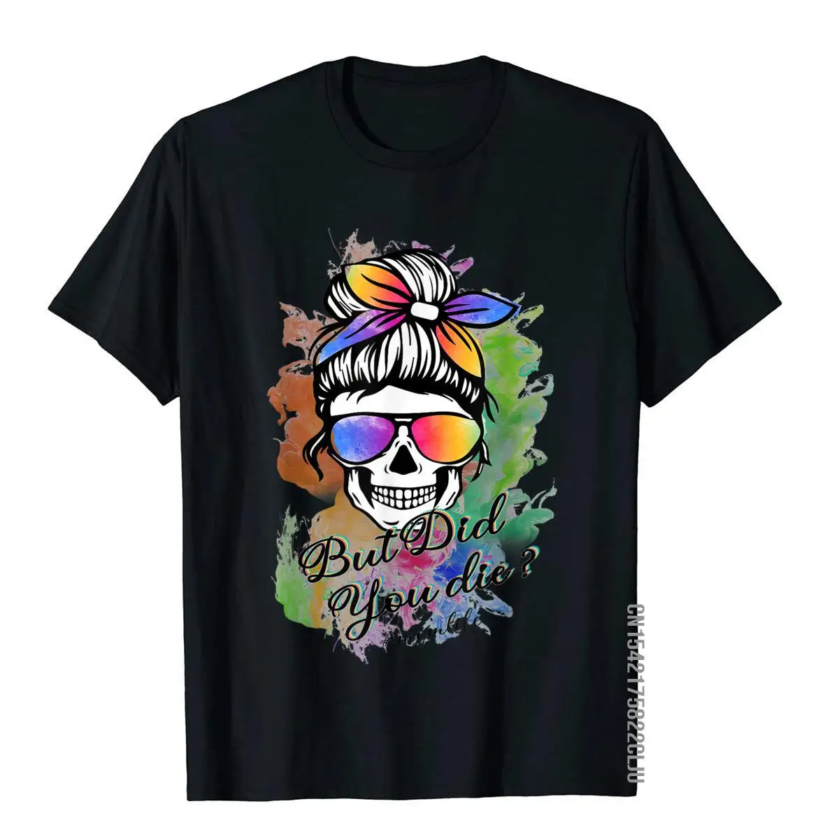 Забавная Хлопковая мужская футболка с принтом 