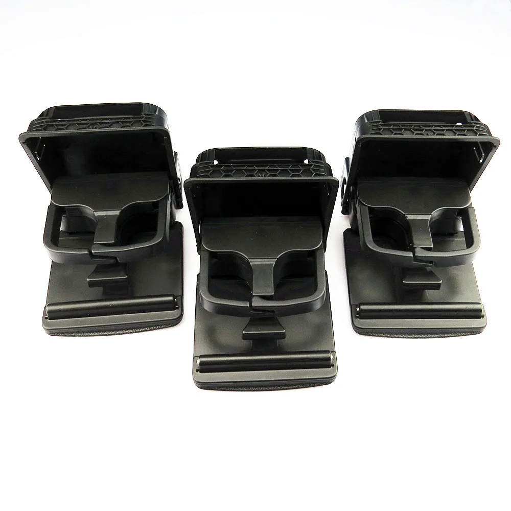 

SCJYRXS 3 Pcs Rear Armrest Central Console Cup Holder 1K0862532 1KD862533 1K0 862 532 1KD 862 533 For EOS Golf MK5 MK6