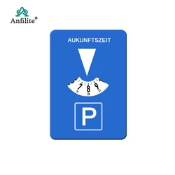 Car Parking time plate Time Display Disc Return Time Note Car Parking Time Sign Timer Clock