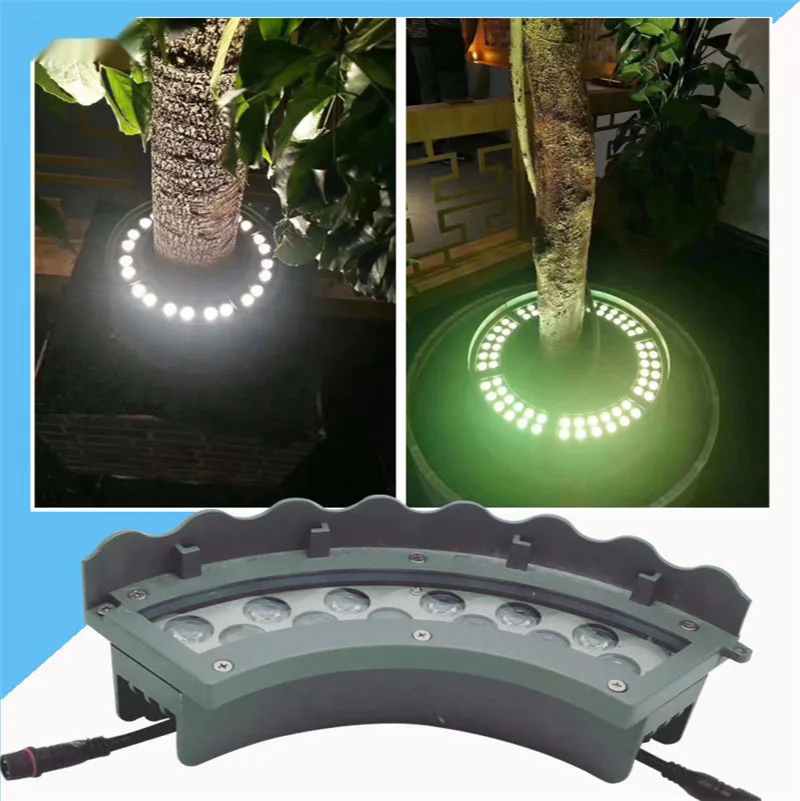 

Led Tree Holding Light Rgb 24v Ring Light Tree Lamp Pillar Lamp Exterior Protection Landscape Waterproof Crescent Projection Led