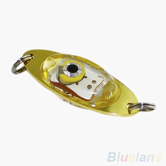 LED Fishing Lures Deep Drop Underwater Eye Shape Fishing Squid Fish Lure Light Flashing Lamp 4colors Fish Lure Lamp