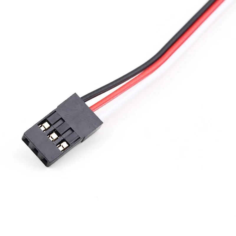 10pcs 100mm/150mm/300mm/500mm RC Servo extension cord Male to Male for JR Plug Servo Extension Lead Wire Cable