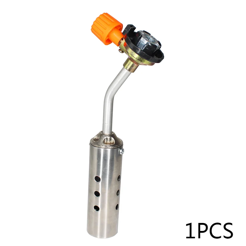 1PCS Welding Torch Butane Gas Portable Cassette Spray Gun Spray Camping Welding Outdoor Small Igniter Barbecue Torch Gun