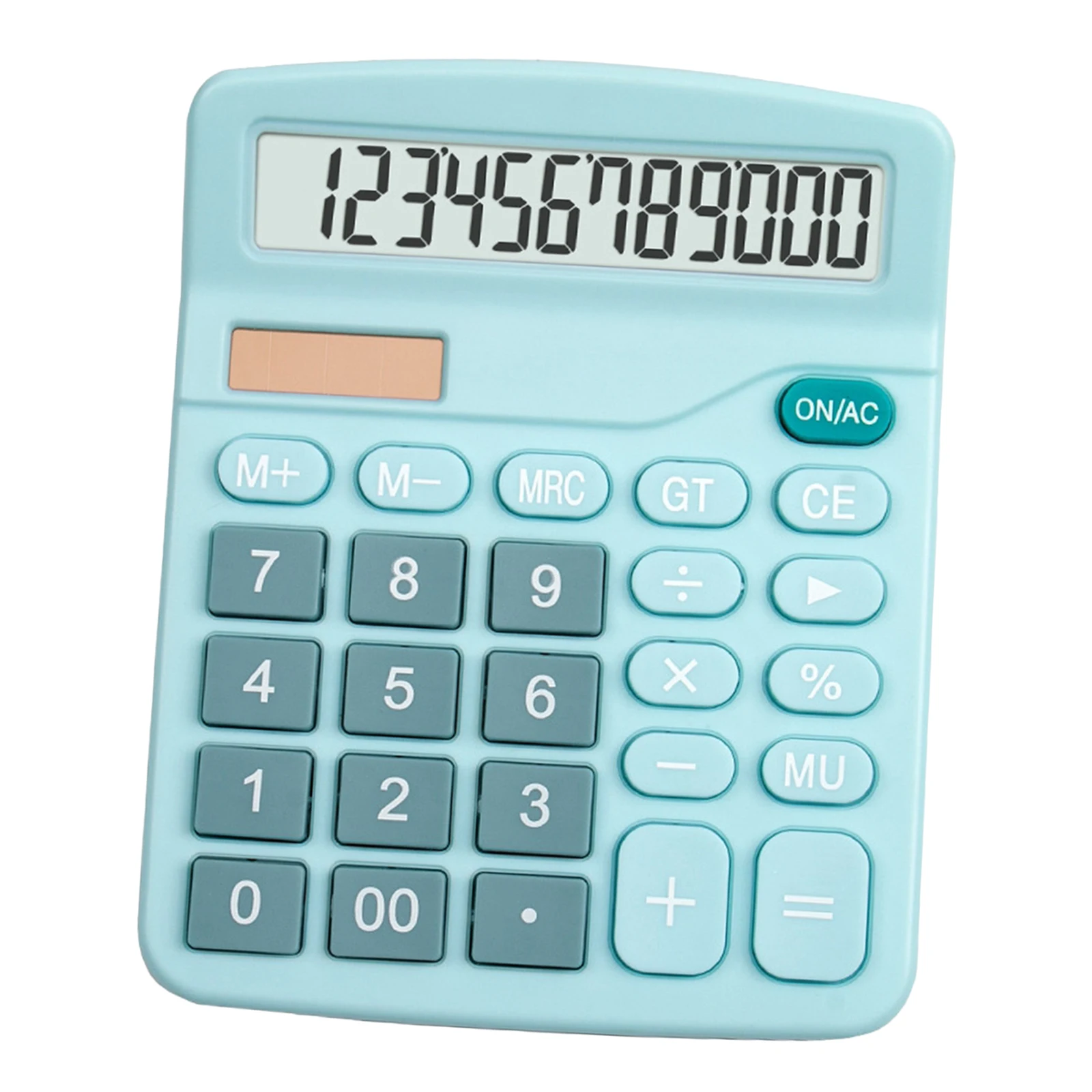 Büro Handheld Desktop Rechner Dual Solar Power Business Konten Rosa