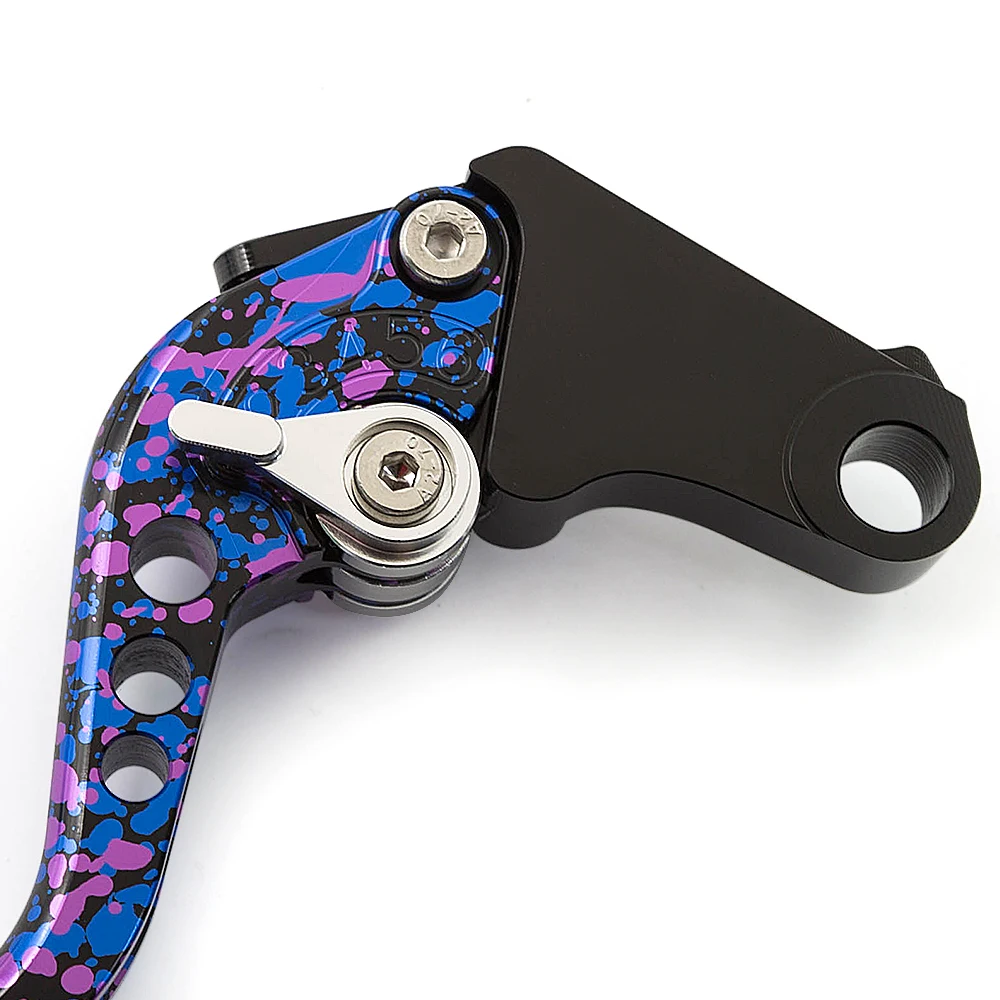 Tie-dye Mix Color Motorcycle Brake Clutch Lever For Yamaha YZF R1 R6 R3 R25 R15 R125 MT03 MT07 MT09 MT 07 MT-09 FZ07 FZ09 Levers