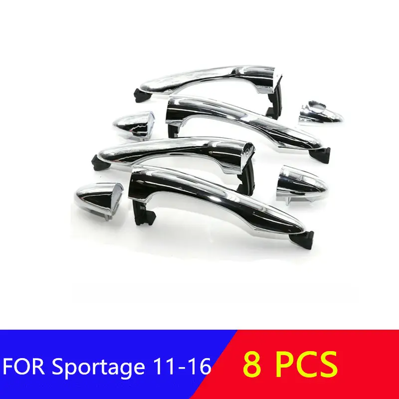 826513W10 826623W030 8pcs Chrome Exterior Door handle 1SET FOR KIA SPORTAGE 2011-2015