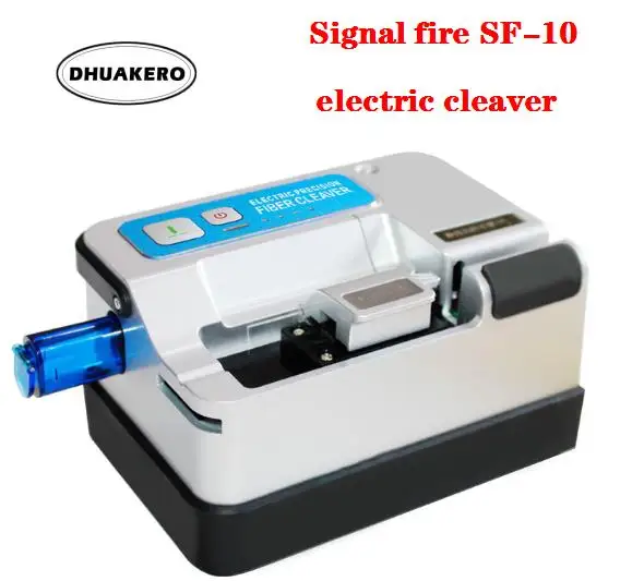 AB96E signalfire SF-10 electric precision optical fiber cleaver cutter work with AI-9 splicer