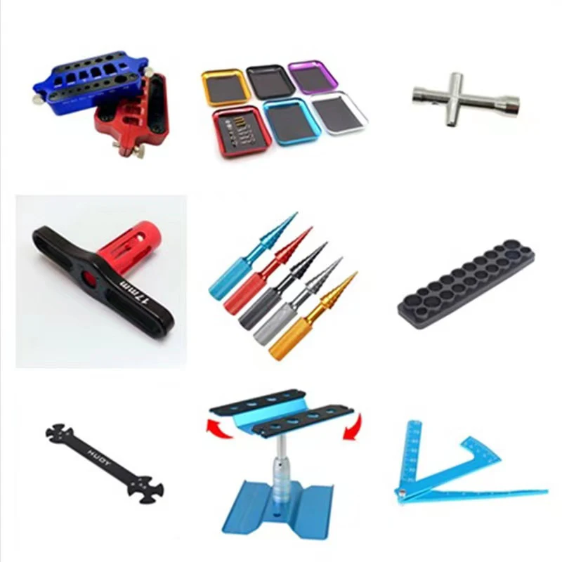 RC Tools for rc Model car Metal mini soldering tool holder model car drone marine welding Maintenance T plug connector XT60 XT90