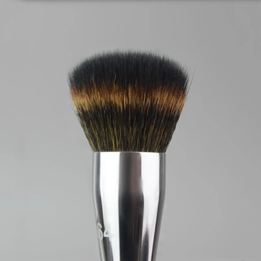 New PRO Diffuser Makeup Foundation Brush #64 -  Round Synthetic Duo-Fibre Foundation Powder Makeup Brush