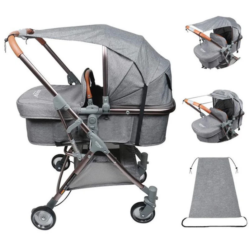 Universal Bebê Stroller Toldo Acessórios, Sombra UV, Proteção Solar, Baby Shade