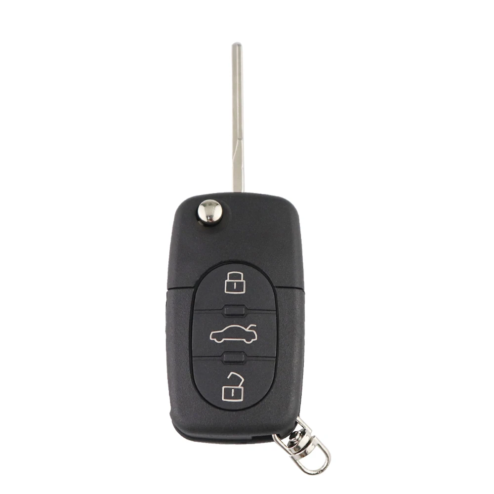 YIQIXIN 3 Button Flip Smart Remote Key 433Mhz ID48 Chip For Audi A3 A4 A6 A8 TT Allroad Quattro 4D0837231A 4D0837231K 4D0837231N