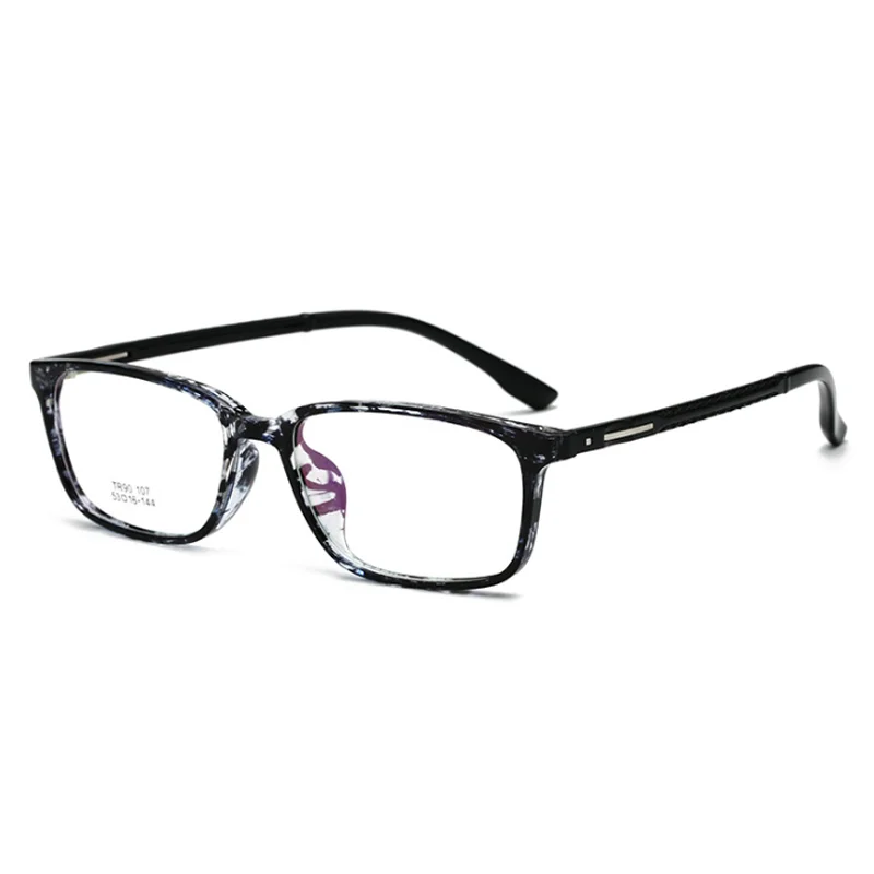 Ultralight TR90 Myopia Glasses Women&Men Fashion Square Plastic Frame Anti blue Nearsighted Glasses With -0.5 -1.0 -1.5 to -6.0