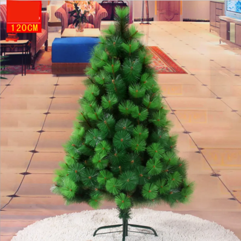 Albero di natale IN PVC Verde Foglia di Base di Decorare Ornamento 90 centimetri-300 cm Artificiale Custom