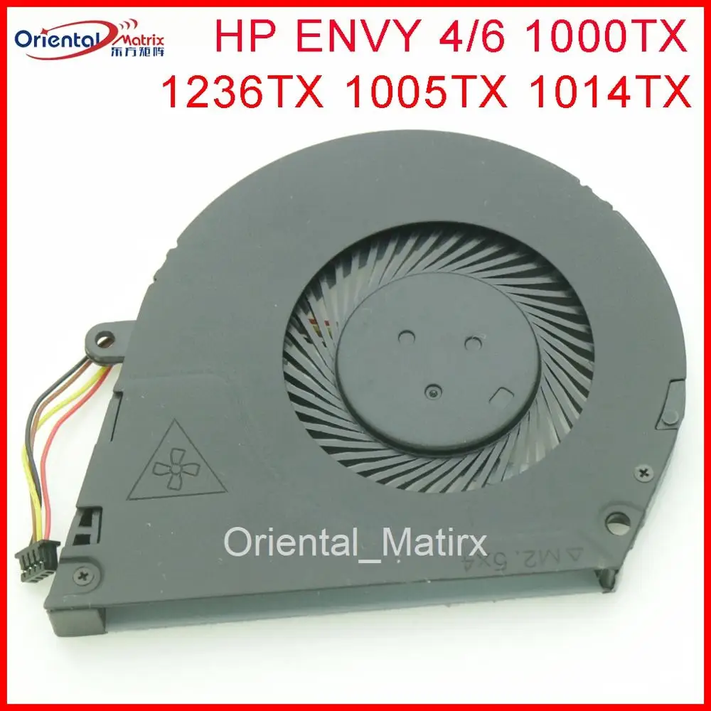 

Новый сменный вентилятор DC5V 0.5A для Hp ENVY 4/6 1000TX 1236TX 1005TX 1014TX 1218TU кулер для процессора охлаждающий вентилятор