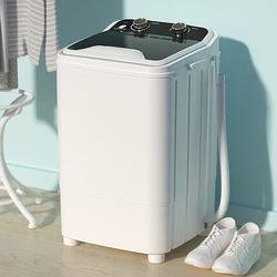 Semi-Automatic Household Dormitory Portable Washing Machine Laundry Dehydrator Small Baby Mini Washing Machine 220V 5kg