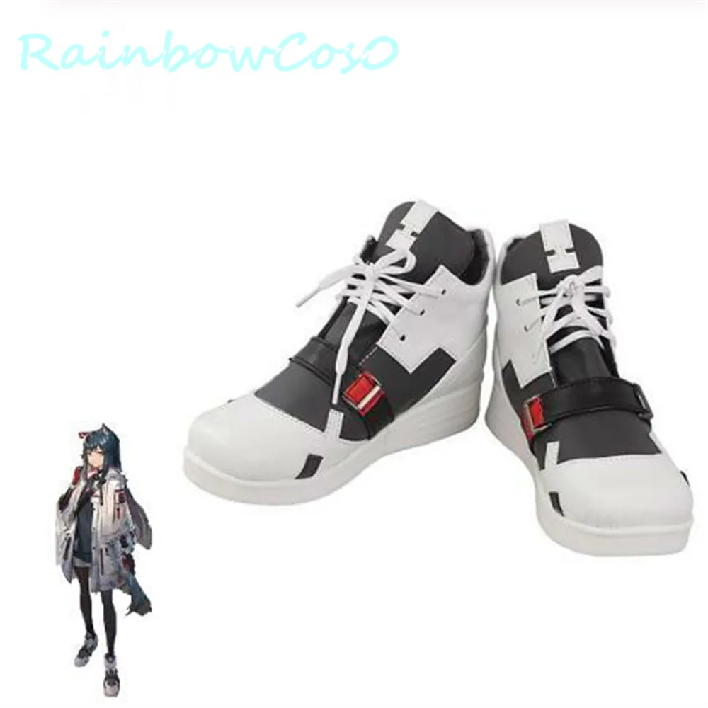 Arknights Texas Cosplay Shoes Boots Rainbowcos0 Game Christmas Anime Halloween W1089