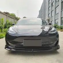 Tesla Model 3 Y Front Bumper Spoiler #3