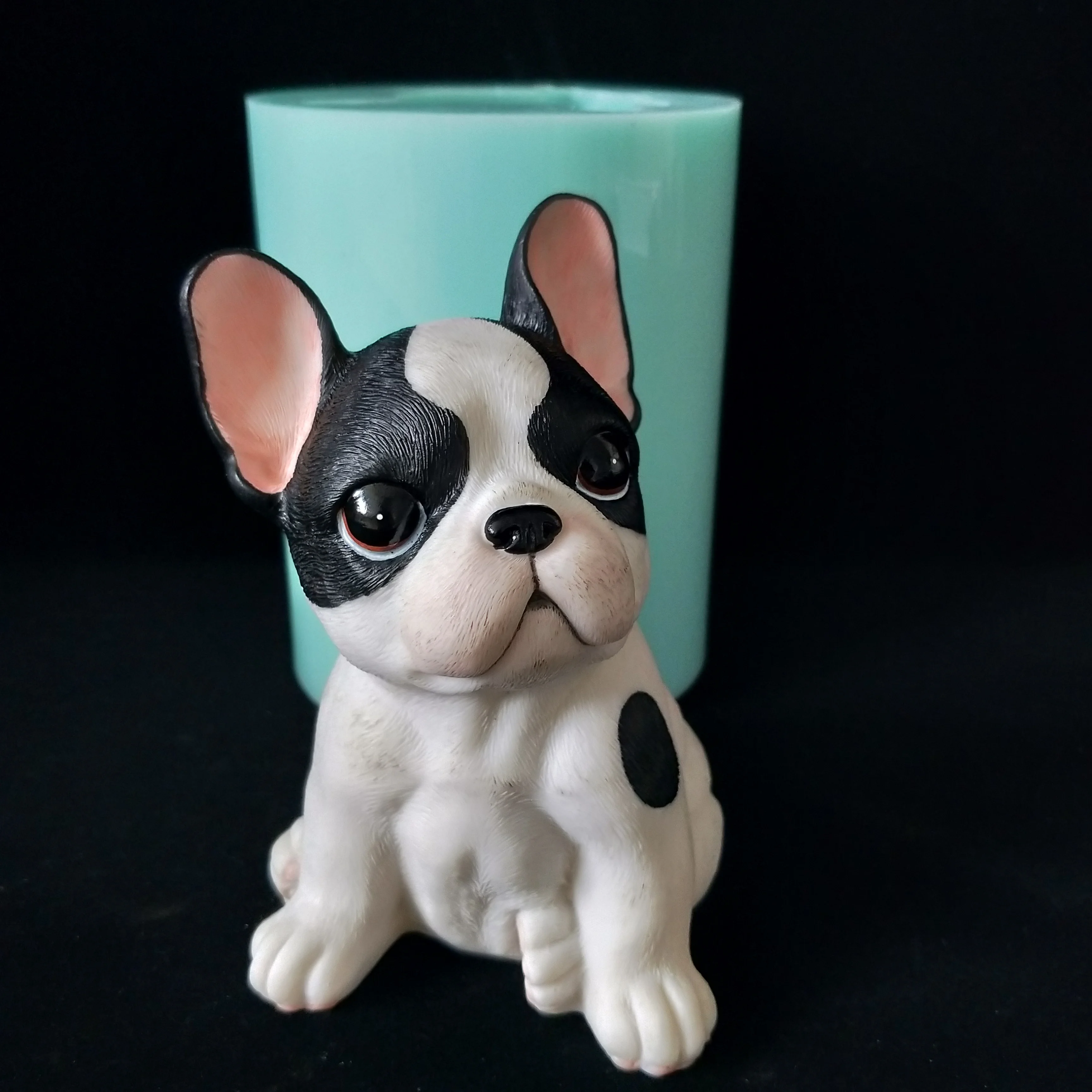 

DW0148 PRZY Mold Silicone Soap Mould 3d Puppy Cute Dog Big Dog Handmade Soap Making Molds Candle Mold Silicone Resin Clay Mold