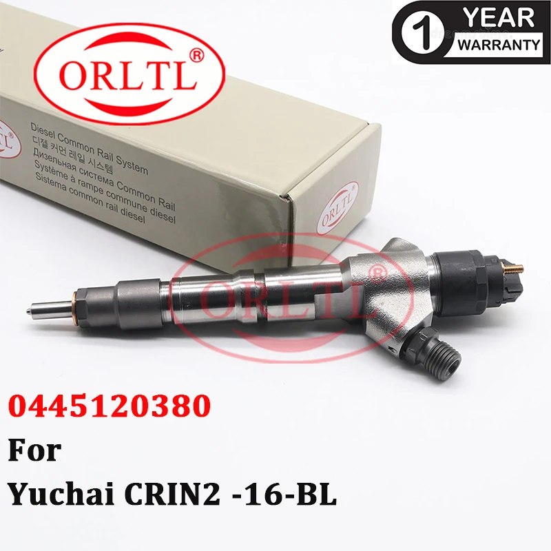 0445120380 Diesel Common Rail Injector 0445 120 380 Fuel Nozzle 0445 120 380 For YUCHAI CRIN2-16-BL Euro 4 Inyector