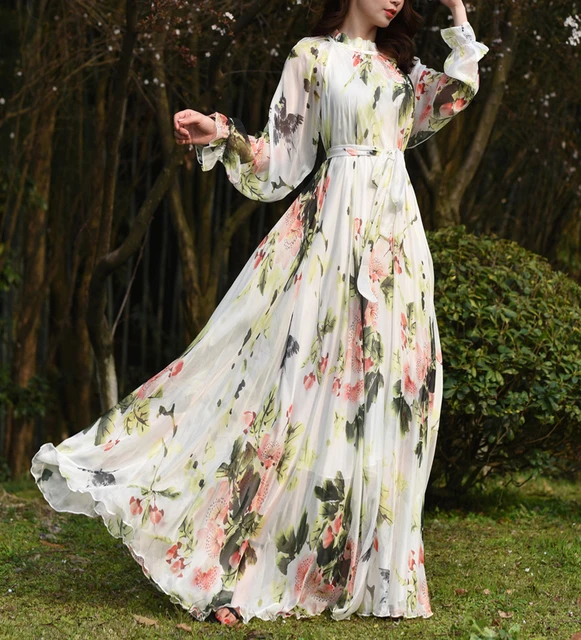 Dress chiffon muslimah shop
