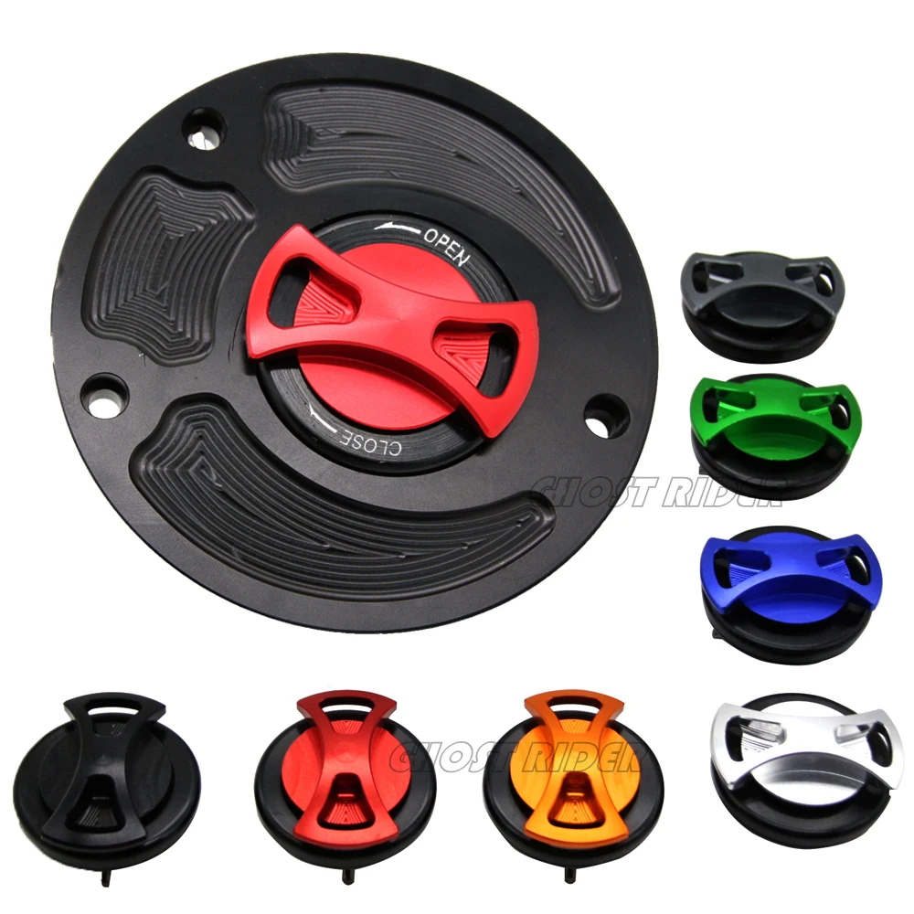 8 Colors Keyless Engraved Twist Off Motorcycle CNC Gas Cap Fuel Tank Cap For Honda CBR 600 F2 F3 F4 F4i 1991 - 2008