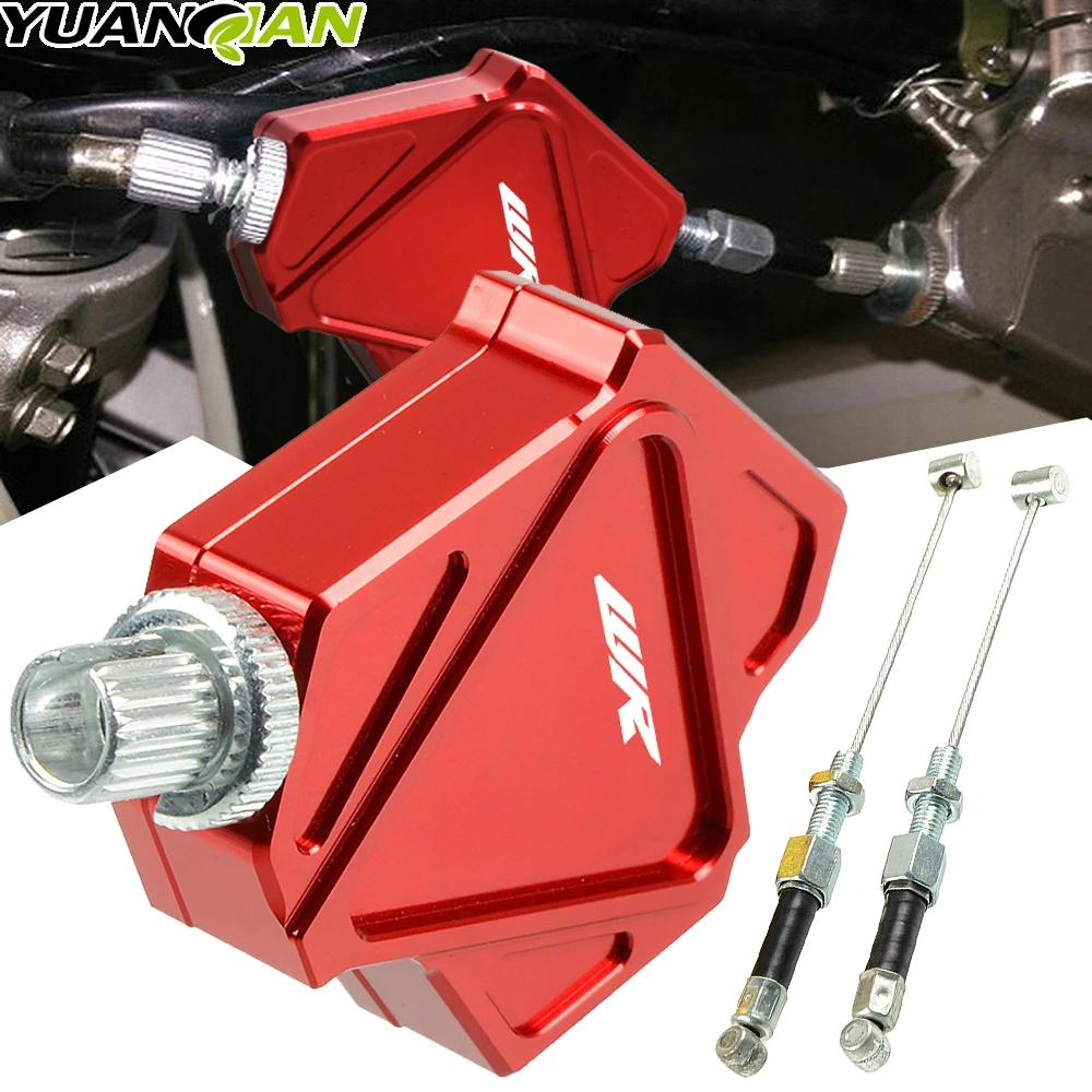 

For YAMAHA WR250F WR 250F 250 WR250 F 2005-2018 2017 2016 2015 Motorcycle CNC Aluminum Stunt Clutch Lever Easy Pull Cable System