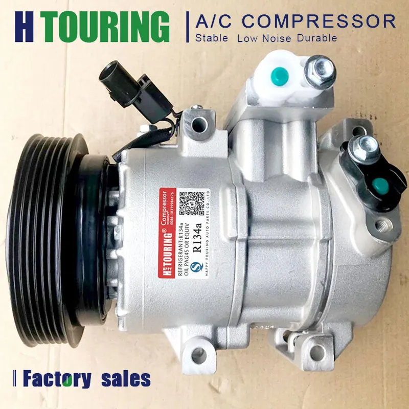 A/C AC compressor For Hyundai Accent 977011R000 97701-1R000 97853-2F100 97802-2H000 1E290-03000 978022H000 978532F100 1E29003000