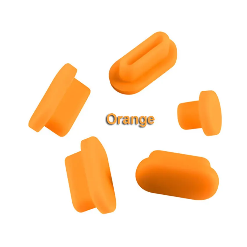 5pcs/set Silicone Anti-dust Plugs Protection Set for MacBook Pro 13 15 16 2020 Touch Bar A2251 A2141 A1932 A2159 A1706 A1534