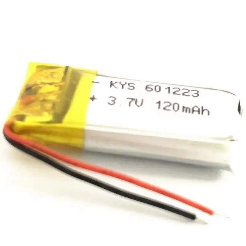 buy more will cheap 2PCS 601223 601225 601722 601222 120mah3.7v Bluetooth headset  battery 3D glasses toy electronic products