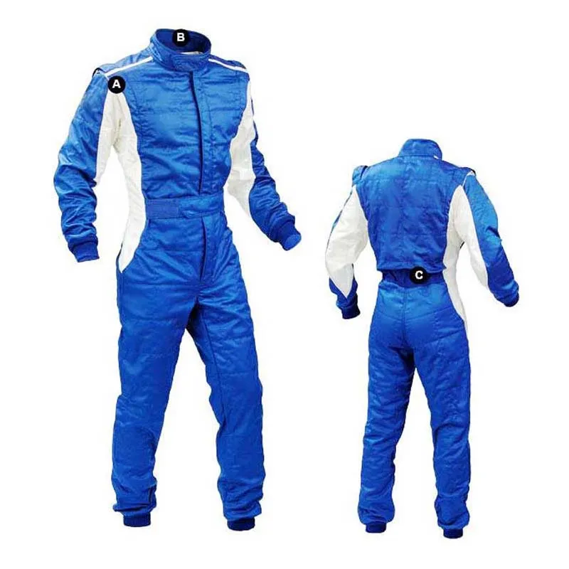 

Personality bright color car cloth bike racers jackets car kart racing suit and white light spot drift racing