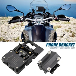 Soporte de navegación para motocicleta, placa de GPS para teléfono móvil, para BMW R 1200 GS R 1200GS Adventure 2005-2017