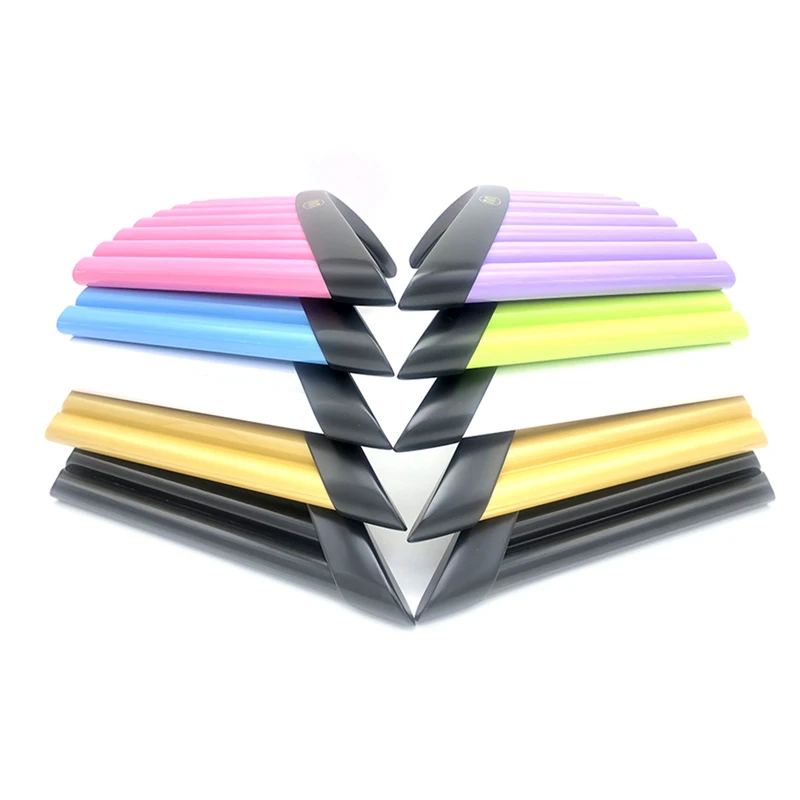 Panflute 22 Rohre ABS kunststoff Material Rumänien G Schlüssel Panflöte Flauta Musical Instruments 100% Neue Pan Xiao flöte mit tasche