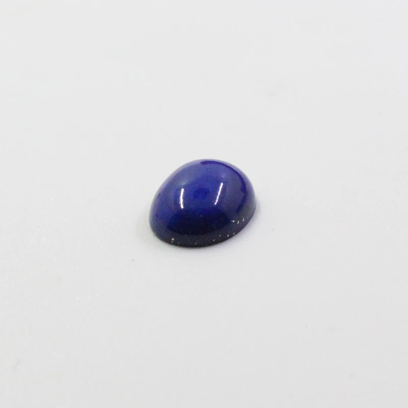 100% Natural Afghan Lapis Lazuli 6mm*8mm 7mm*9mm 8mm*10mm Almost Pure Blue Lapis Loose Gemstone Wholesale Lapis for Jewelry Shop