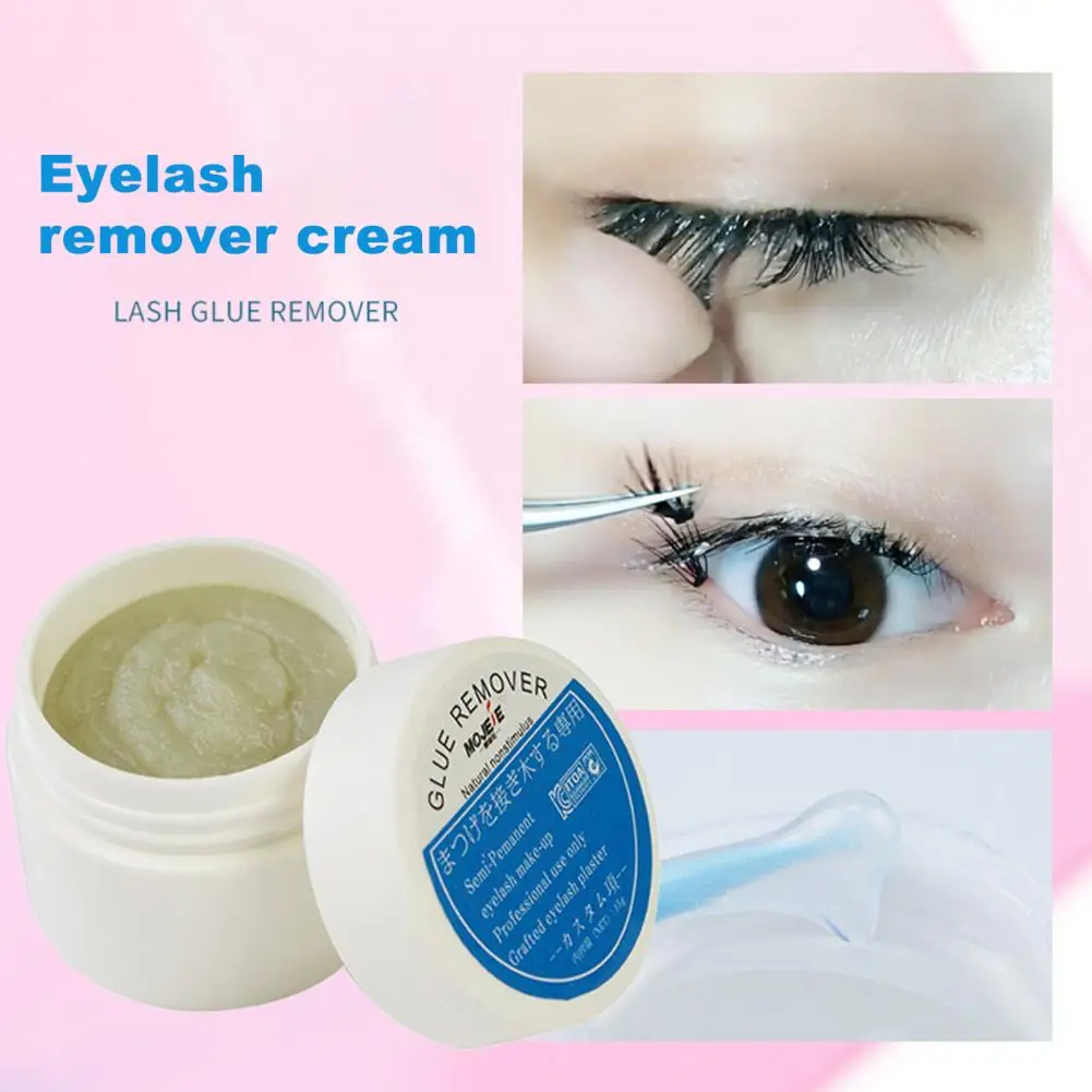 Removing False Eyelash Mini Plant Eye Lashes Make Up Remover Cream for Female