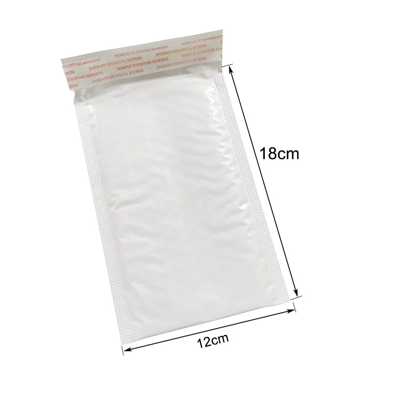 10 Pieces Of Different Specifications White Bag Foam Envelope Foam Foil Office Packaging Envelope Moistureproof Vibration Bag