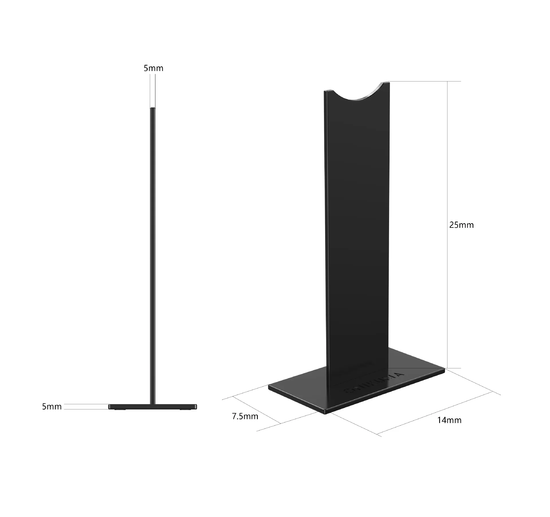 ONIKUMA แมวสีชมพูหูฟังไร้สาย Stand Rack Gaming ชุดหูฟังสนับสนุน Gamer หมวกกันน็อกผู้ถือหูฟังบลูทูธชั้นวางของ
