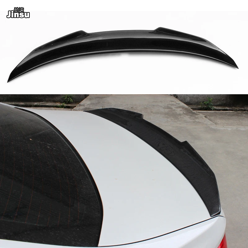 

PSM style Carbon fiber rear roof spoiler lip For BMW 4 series coupe 2door 420i 425i 430i 440i 2014 - 2020 year F32 Car back wing