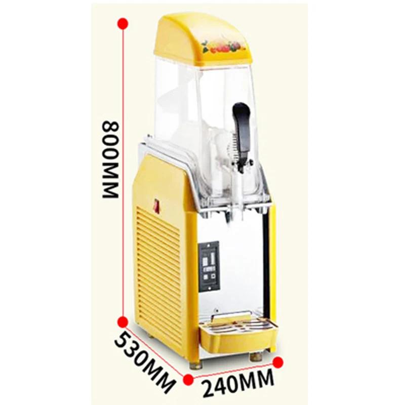 Buy cheap wholesale large capacity granita juice ice frozen drink slush machine with mixing beater
