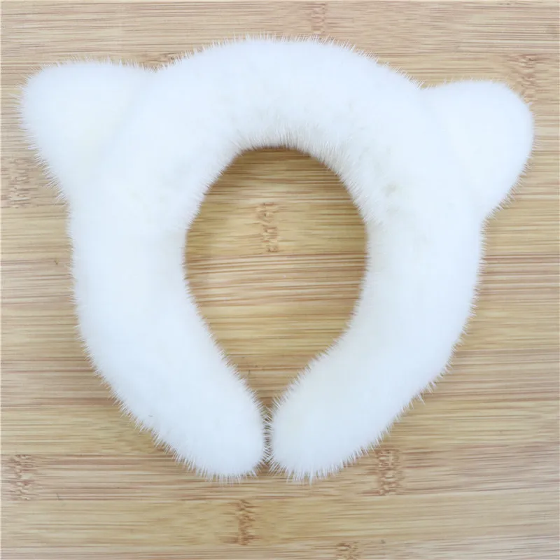 

Mink fur hairpin cat ears headband hair accessories female super plush all-inclusive fashion cute fur headwear