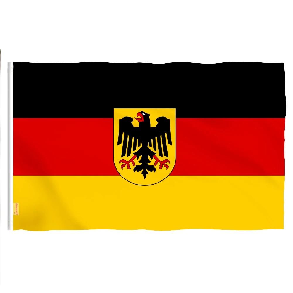 Candiway 90x150 CM Germany eagle flag Germany banner for Decoration polyester polyester outdoor decoration