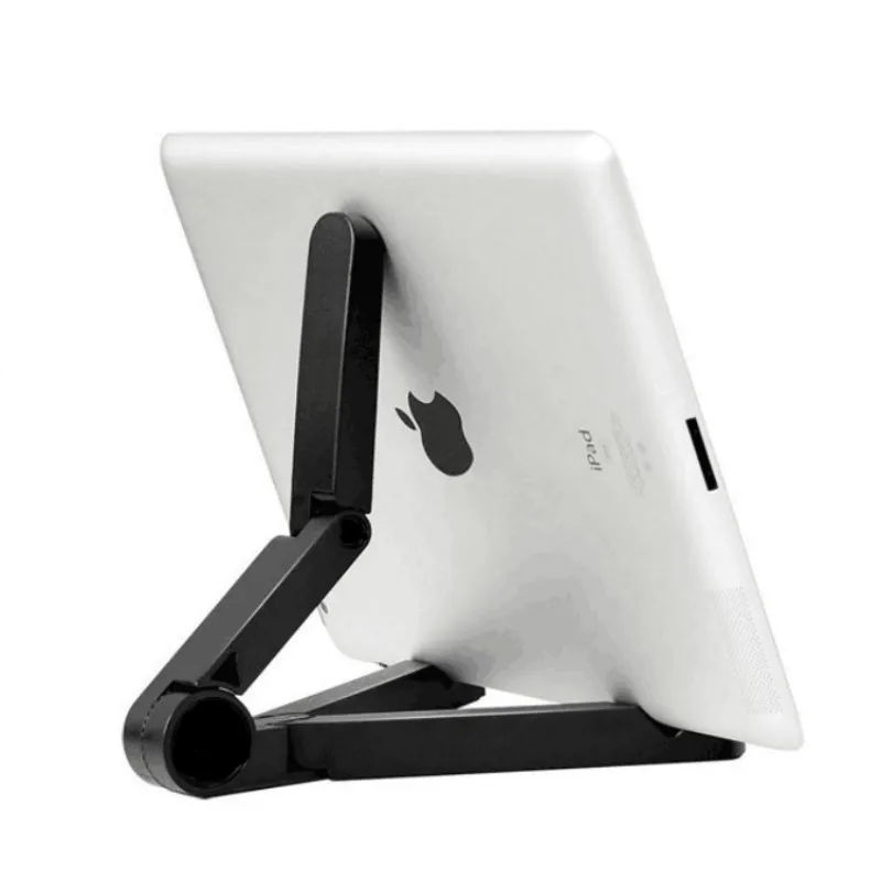 Universal Foldable Phone Tablet Holder Adjustable Desktop Mount Stand Tripod Stability Support for iPhone iPad Pad Table