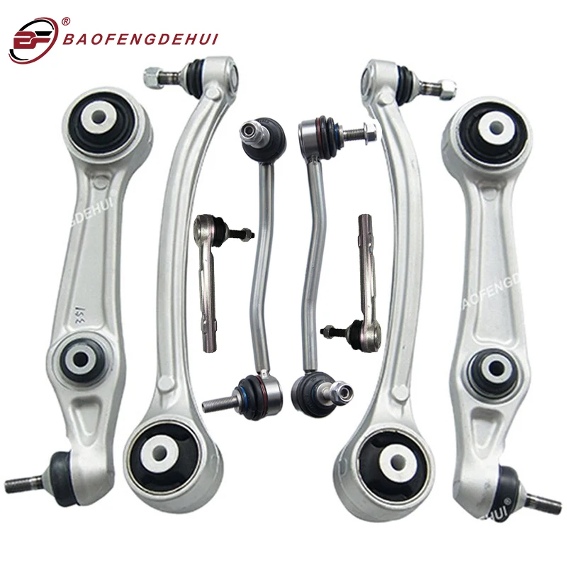 

Front Suspension Wishbone Steering Outer Tie Rod Stabilizer Link Lower Track Control Arm Kit for Tesla Model S