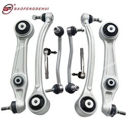 Front Suspension Wishbone Steering Outer Tie Rod Stabilizer Link Lower Track Control Arm Kit for Tesla Model S