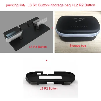 L3 R3 Handgriff Joypad Stand Case mit L2 R2 Trigger-Taste für PSV 2000 PSV 2000 PS VITA 2000 Slim Spielkonsolentasche