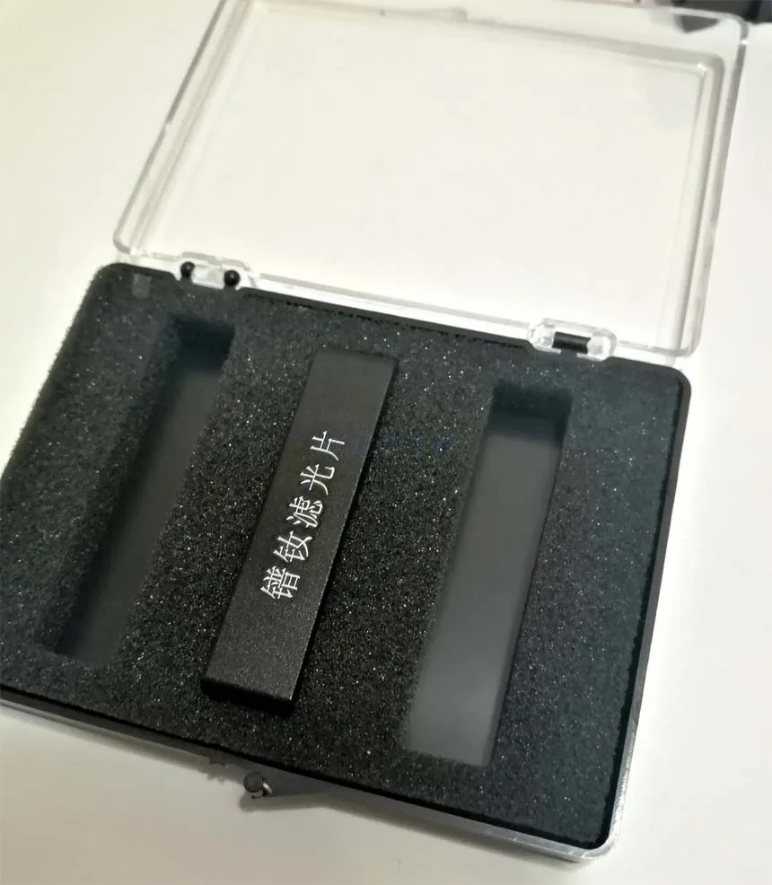 

Praseodymium Neodymium Glass Filter Spectrophotometer Wavelength Calibration Standard Material