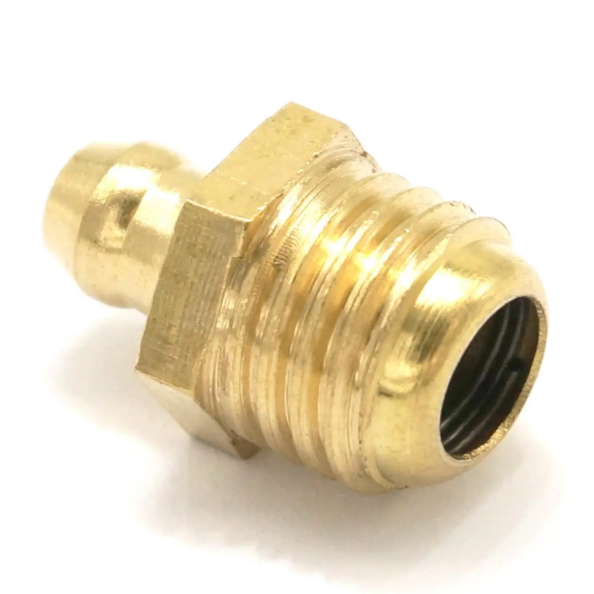 

LOT 10 M12 x 1.5mm Metric male Brass Grease Zerk Nipple Fitting For grease gun