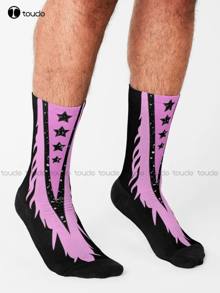 Bret Hart Stars Socks Womens Winter Socks Personalized Custom Unisex Adult Teen Youth Socks Halloween Christmas Gift Fashion New