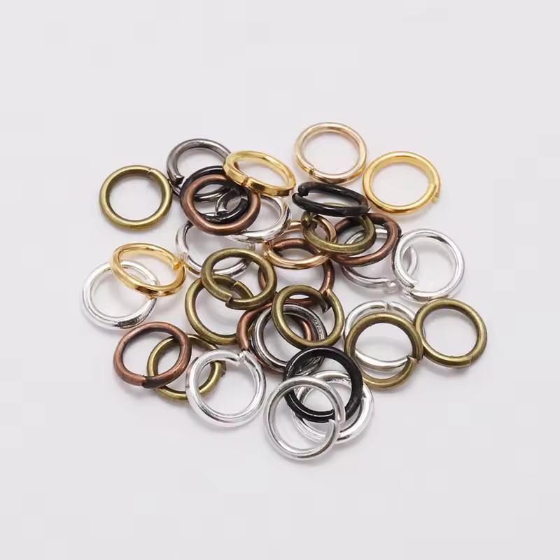 50-200pcs/lot 3-20 mm Jump Rings Split Rings Connectors For Diy Jewelry Finding Making Accessories Wholesale Supplies - Image 5
